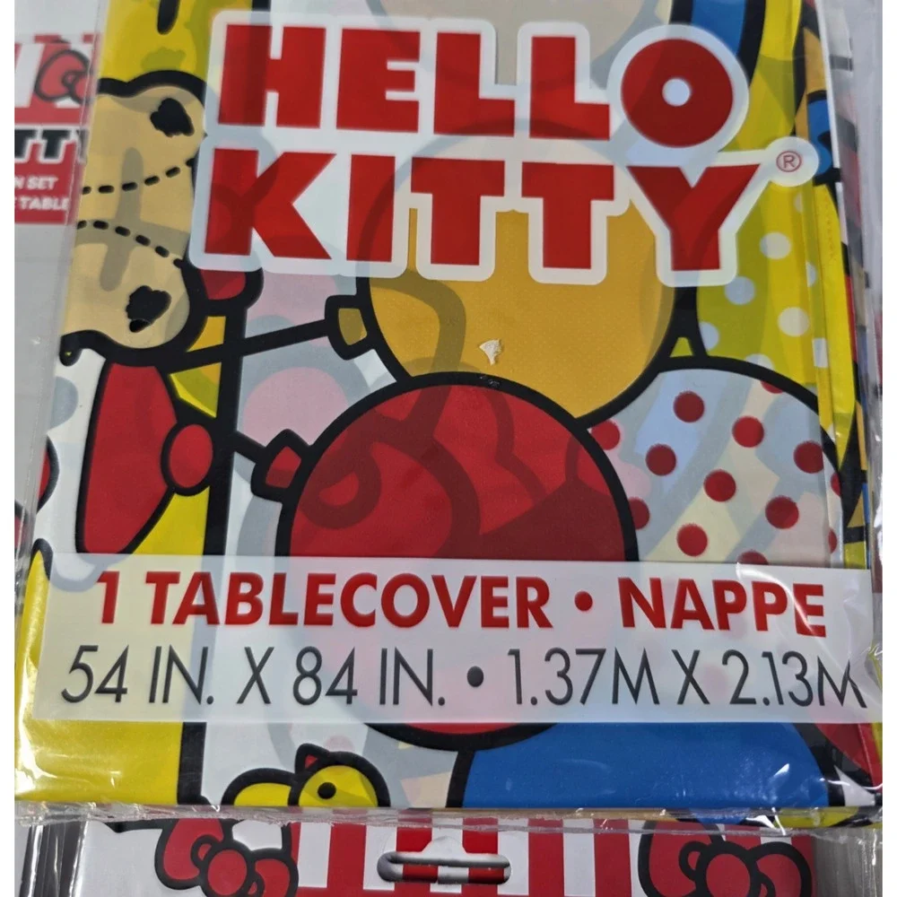 Hello Kitty Party Supplies Decorations Lot Table Covers Balloons Centerpieces